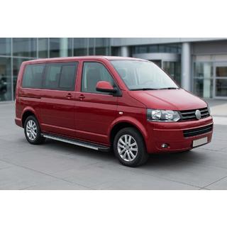 Side Steps Maya (2 pcs, Aluminum) Volkswagen T5 2010-2015 photo 1
