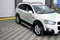 Chevrolet Captiva 2006-2019 Side Steps Allmond Grey (2 pcs, Aluminum) 2016-2019 photo 6