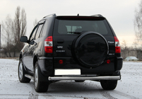Chery Tiggo 1 2005-2016 Rear Bar Stainless Steel d51 photo 2