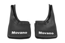 Opel Movano 2004-2010 Premium Custom Fit Mud Flaps with Recess (2 pcs, Rubber) photo 2