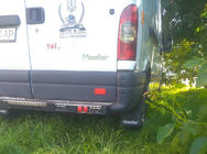 Renault Master 1998-2010 Premium Custom Fit Mud Flaps with Recess (2 pcs, Rubber) photo 6