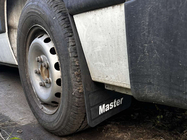 Renault Master 2011-2023 Premium Mud Flaps straight (2 pcs, rubber) photo 1