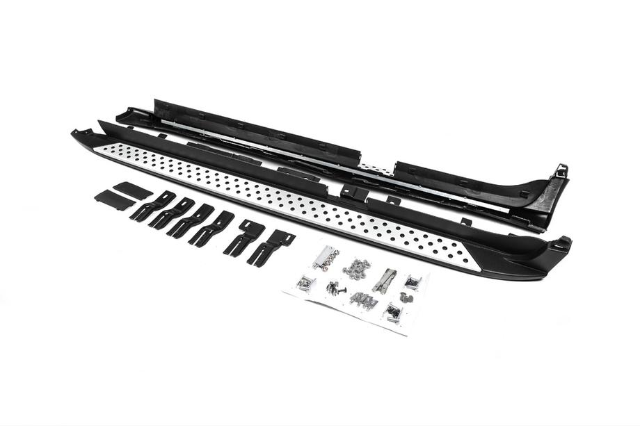 BMW X4 F26 2014-2018 Original Side Steps V1 (2 pcs, Aluminum) Image