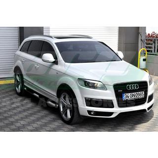 Side Pipes (2 pcs, Stainless Steel) Audi Q7 2005-2015 photo 2