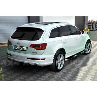 Side Pipes (2 pcs, Stainless Steel) Audi Q7 2005-2015 photo 3