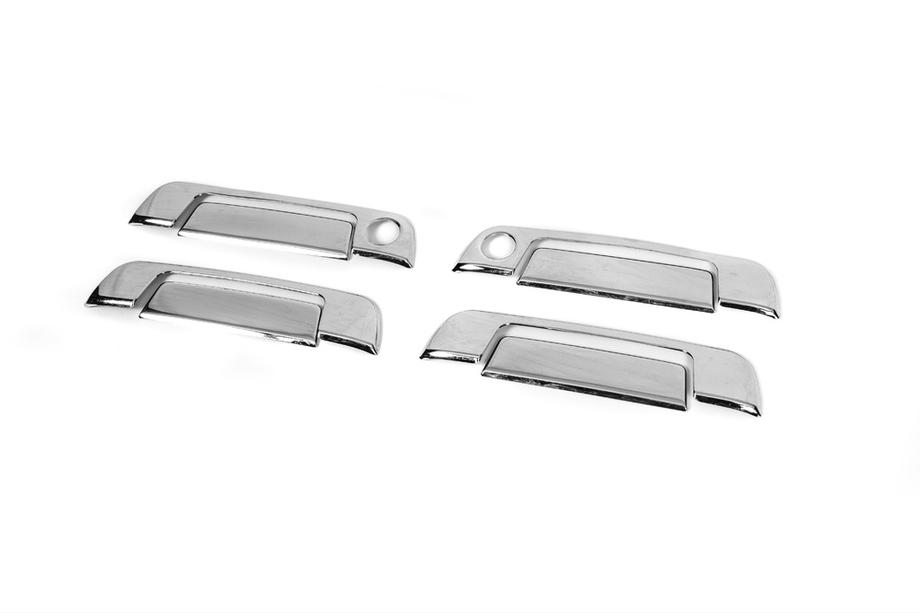 BMW 5 Series E34 1988-1995 Chrome Door Handle Covers (4 pcs) Polished Stainless Steel (Front Handles) Photo 3
