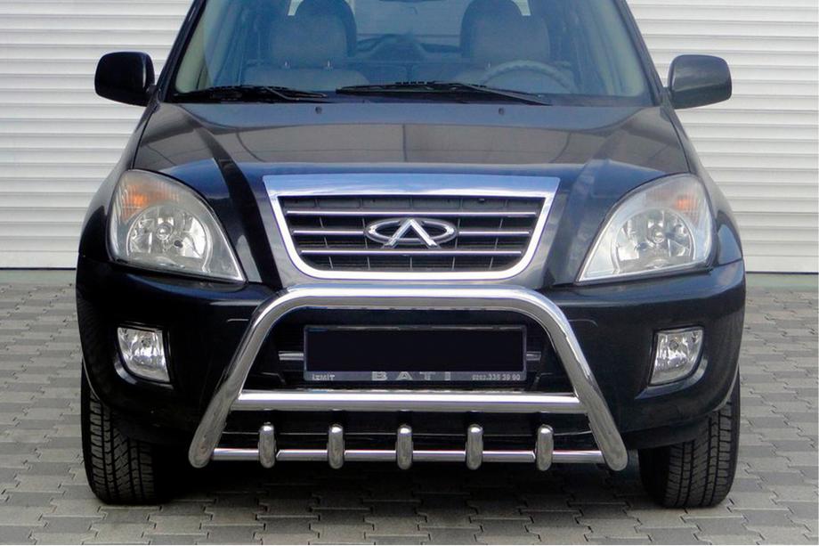 Chery Tiggo 1 2005-2016 Bull Bar WT003 (Stainless Steel) Image