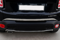 Jeep Renegade 2014- Trunk trim 2014-2018 (3 pcs, stainless steel) photo 1