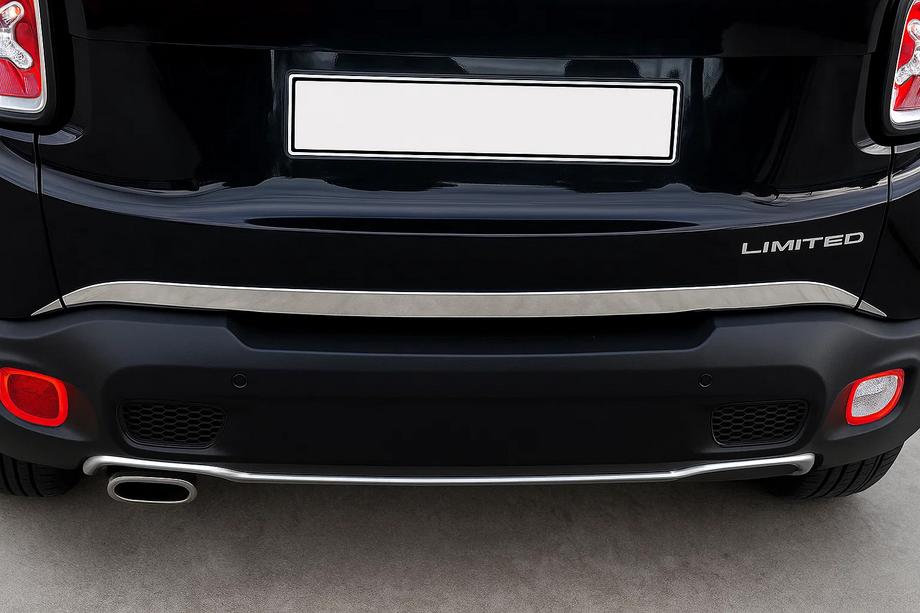 Jeep Renegade 2014- Trunk trim 2014-2018 (3 pcs, stainless steel) Image