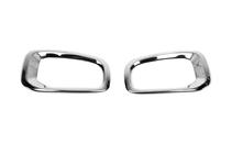 Jeep Renegade 2014- Chrome Fog Light Covers 2014-2018 (2 pcs Stainless Steel) photo 2