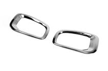 Jeep Renegade 2014- Chrome Fog Light Covers 2014-2018 (2 pcs Stainless Steel) photo 3