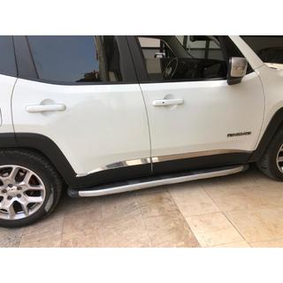 Door Mouldings Stainless Steel (4 pcs) Jeep Renegade 2014- photo 2