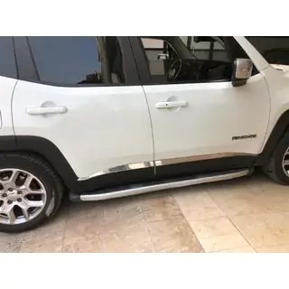 Door Mouldings Stainless Steel (4 pcs) Jeep Renegade 2014- photo 2
