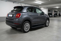 Fiat 500X 2014-2024 Side Steps Allmond Black (2 pcs, Aluminum) photo 1