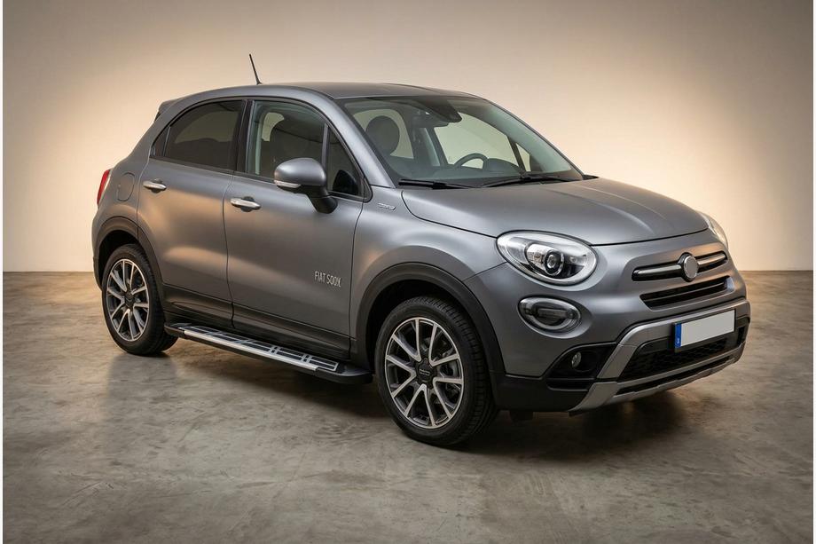 Fiat 500X 2014-2024 Side Steps Sunrise (2 pcs, Aluminum) Image