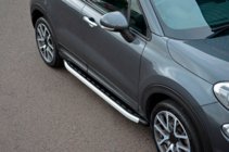 Fiat 500X 2014-2024 Side Steps Fullmond (2 pcs, Aluminum) photo 2