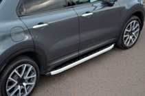 Fiat 500X 2014-2024 Side Steps Fullmond (2 pcs, Aluminum) photo 1