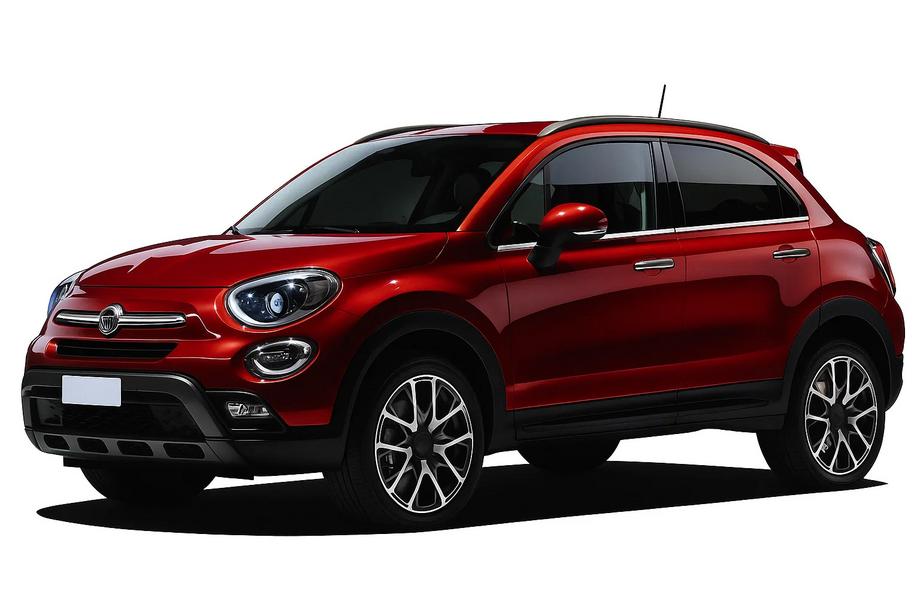 Fiat 500X 2014-2024 Window Trim Molding (4 pcs) Image