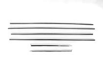 Fiat Tipo 2016- Chrome Lower Window Trim (Stainless Steel) OmsaLine SW (6 pcs) photo 2