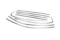Fiat Tipo 2016- Full Window Trim Stainless Steel photo 3