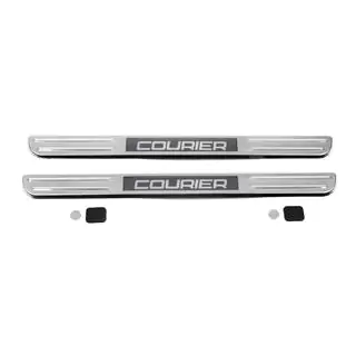 Illuminated door sill plates (2 pcs, stainless steel) photo 4