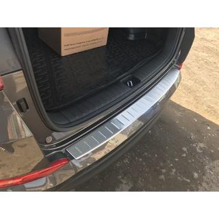 Rear bumper protector OmsaLine 2016-2018 stainless steel Hyundai Tucson TL 2016-2021 photo 2