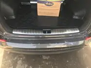 Hyundai Tucson TL 2016-2021 Rear Bumper Protector OmsaLine (Stainless Steel) photo 3