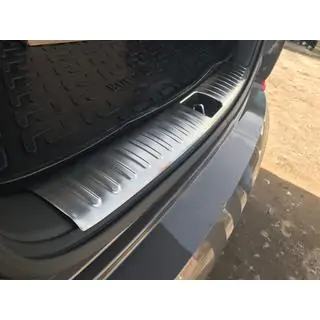 Rear Bumper Protector OmsaLine (Stainless Steel) photo 2