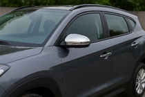 Hyundai Tucson TL 2016-2021 Mirror Covers (2 pcs, Stainless Steel) photo 1