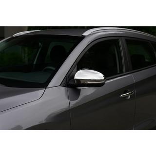 Mirror Covers (2 pcs, Stainless Steel) Hyundai Tucson TL 2016-2021 photo 3