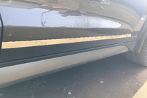Hyundai Tucson TL 2016-2021 Door moldings narrow stainless steel set of 4 photo 3