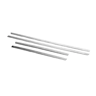 Door moldings narrow stainless steel set of 4 photo 4