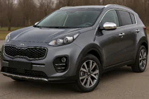 Kia Sportage 2015-2021 Mirror Covers (2 pcs, Stainless Steel) photo 3