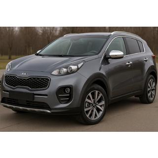 Mirror Covers (2 pcs, Stainless Steel) Kia Sportage 2015-2021 photo 3