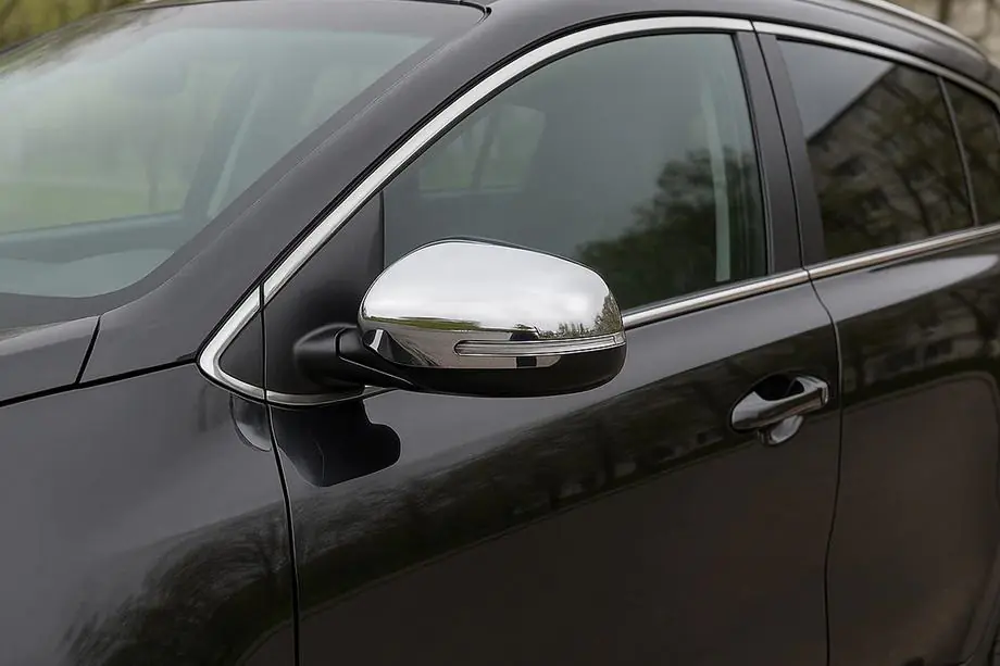 Kia Sportage 2015-2021 Mirror Covers (2 pcs, Stainless Steel) Image