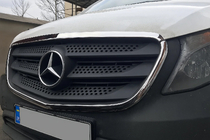 Mercedes Vito/V-class W447 2014- Grille Surround Trim (2 pcs, Stainless Steel) photo 4