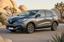 Renault Kadjar 2015-2022 Side Steps Tayga Grey (2 pcs, Aluminum) photo 1