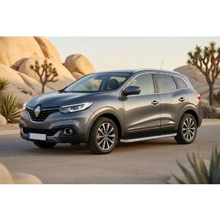 Side Steps Tayga Grey (2 pcs, Aluminum) Renault Kadjar 2015-2022 photo 1
