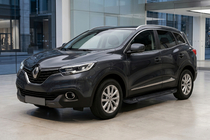 Renault Kadjar 2015-2022 Side Steps RedLine Black (2 pcs, Aluminum) photo 1
