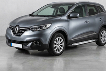 Renault Kadjar 2015-2022 Side Steps Allmond Grey (2 pcs, Aluminum) photo 1