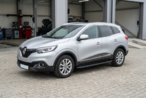 Renault Kadjar 2015-2022 Side Steps Tayga Black (2 pcs, Aluminum) photo 1