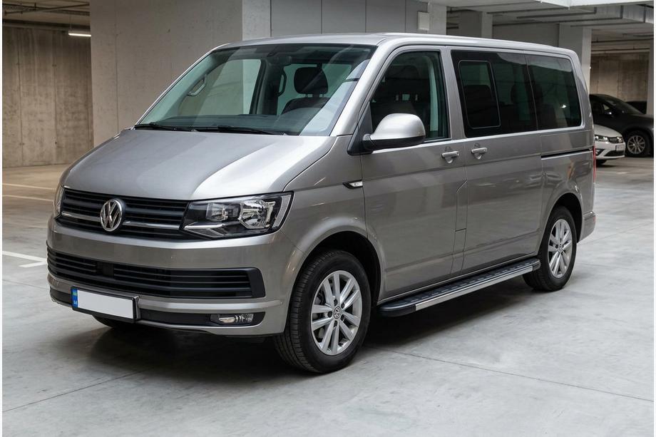 Volkswagen T6 2015-2024 Side Steps Duru (2 pcs, Aluminum) Short Wheelbase Image