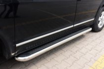 Volkswagen T6 2015-2024 Side Steps Maydos V2 (2 pcs, stainless steel) photo 1