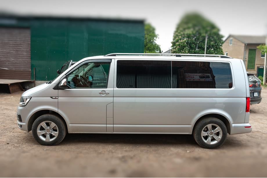 Volkswagen T6 2015-2024 Roof Rails CROWN (matte grey) Short Wheelbase Photo 3
