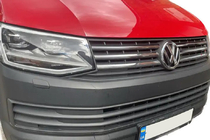 Volkswagen T6 2015-2024 Chrome Grille Covers 2015-2019 (4 pcs, stainless steel) photo 1