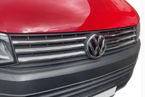 Volkswagen T6 2015-2024 Chrome Grille Covers 2015-2019 (4 pcs, stainless steel) photo 3