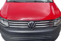 Volkswagen T6 2015-2024 Chrome Grille Covers 2015-2019 (4 pcs, stainless steel) photo 4