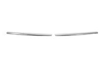 Volkswagen T6 2015-2024 Upper Grille Covers 2015-2019 (2 pcs, stainless steel) Carmos - Turkish Stainless Steel photo 3
