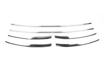 Volkswagen T6 2015-2024 Bumper Grille Trim Covers 2015-2019 (6 pcs, Stainless Steel) photo 2