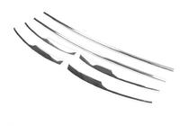 Volkswagen T6 2015-2024 Bumper Grille Trim Covers 2015-2019 (6 pcs, Stainless Steel) photo 3